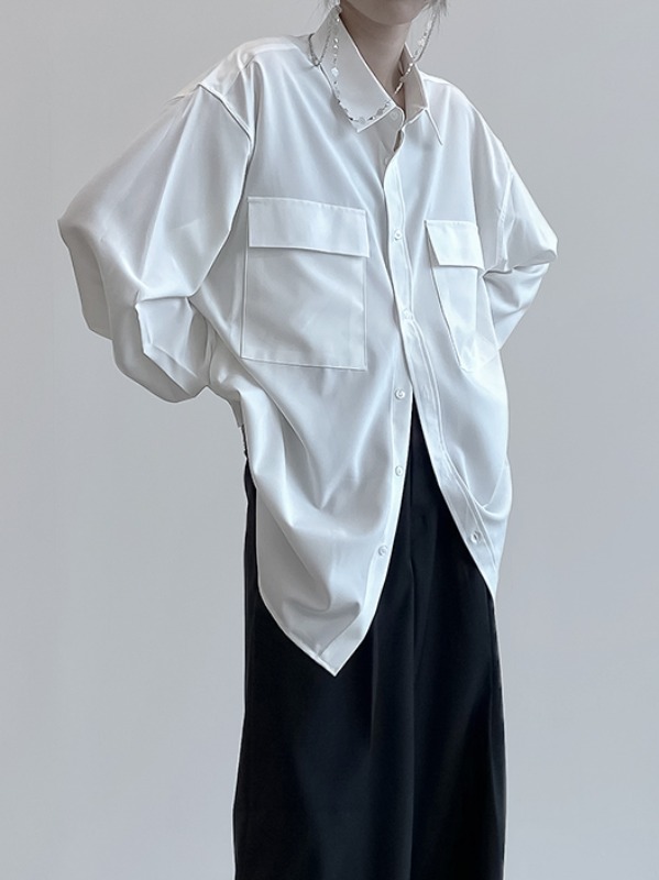 긴팔 제드 포켓셔츠 (4color)