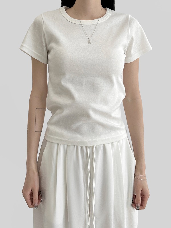 ニク ベーシック 半袖 Tシャツ (2color)